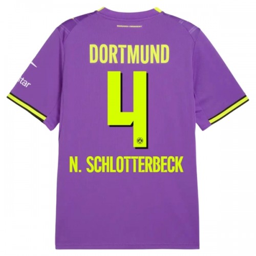 Maillot de Foot Borussia Dortmund N. Schlotterbeck 4 Third 2026-27 Maillot de Foot Borussia Dortmund N. Schlotterbeck 4 Third 2026-27